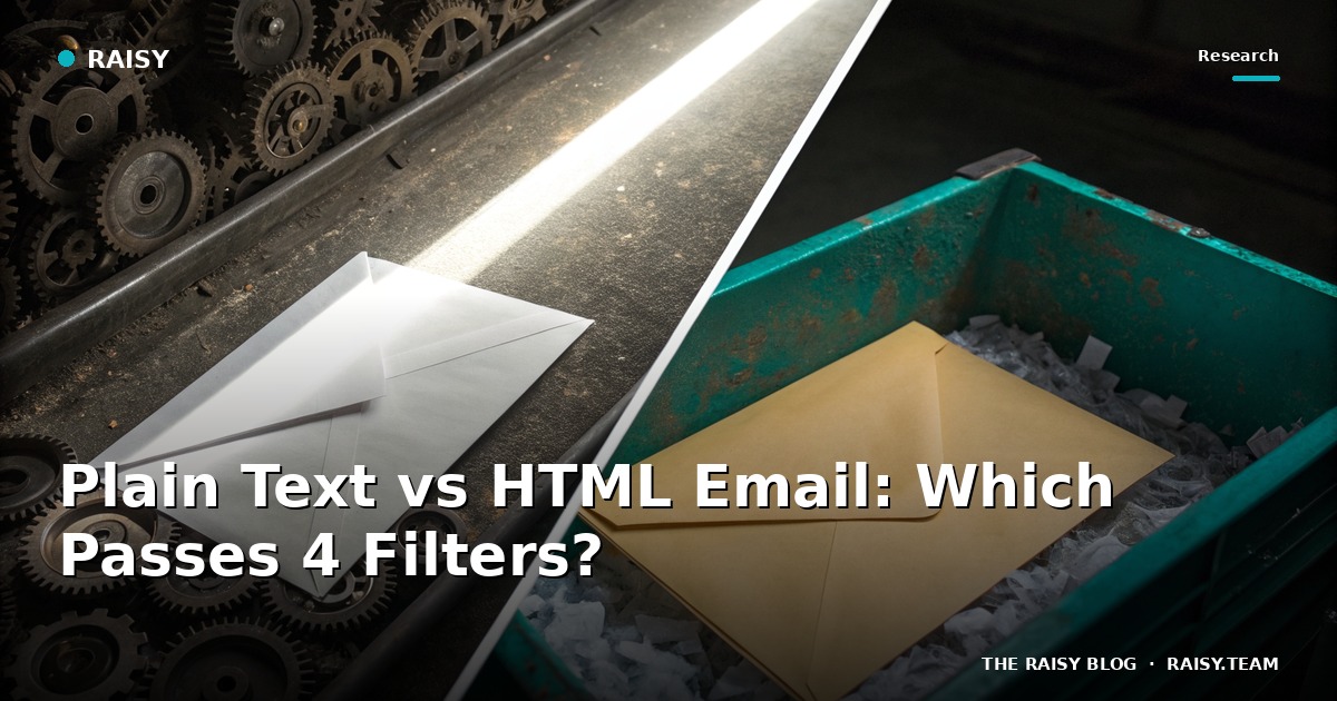 Plain Text vs HTML Email: Why Both Can Land in Spam